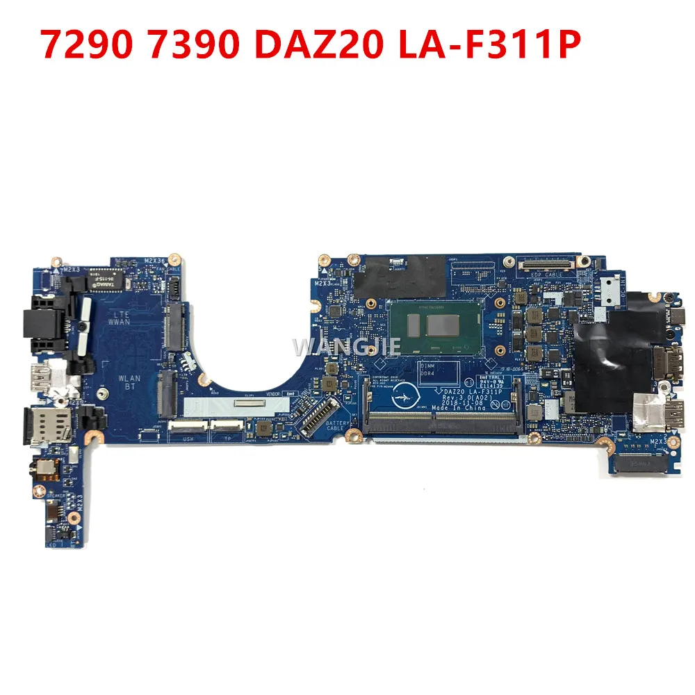 

For DELL Latitude 7290 7390 Laptop Motherboard DAZ20 LA-F311P CN-0T46Y8 0MXW44 0R6G6N SR3L9 i5-8350U SR3L8 i7-8650U 100% Working