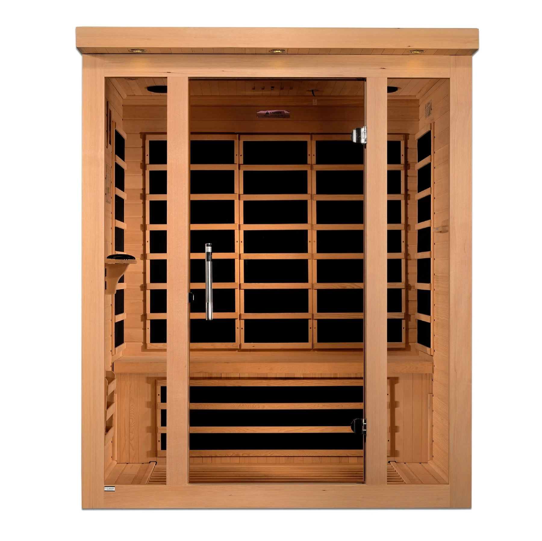 The Cheapest 5-6 Persons Canadian Hemlock Indoor Infrared Spa Sauna Room Sauna Capsule