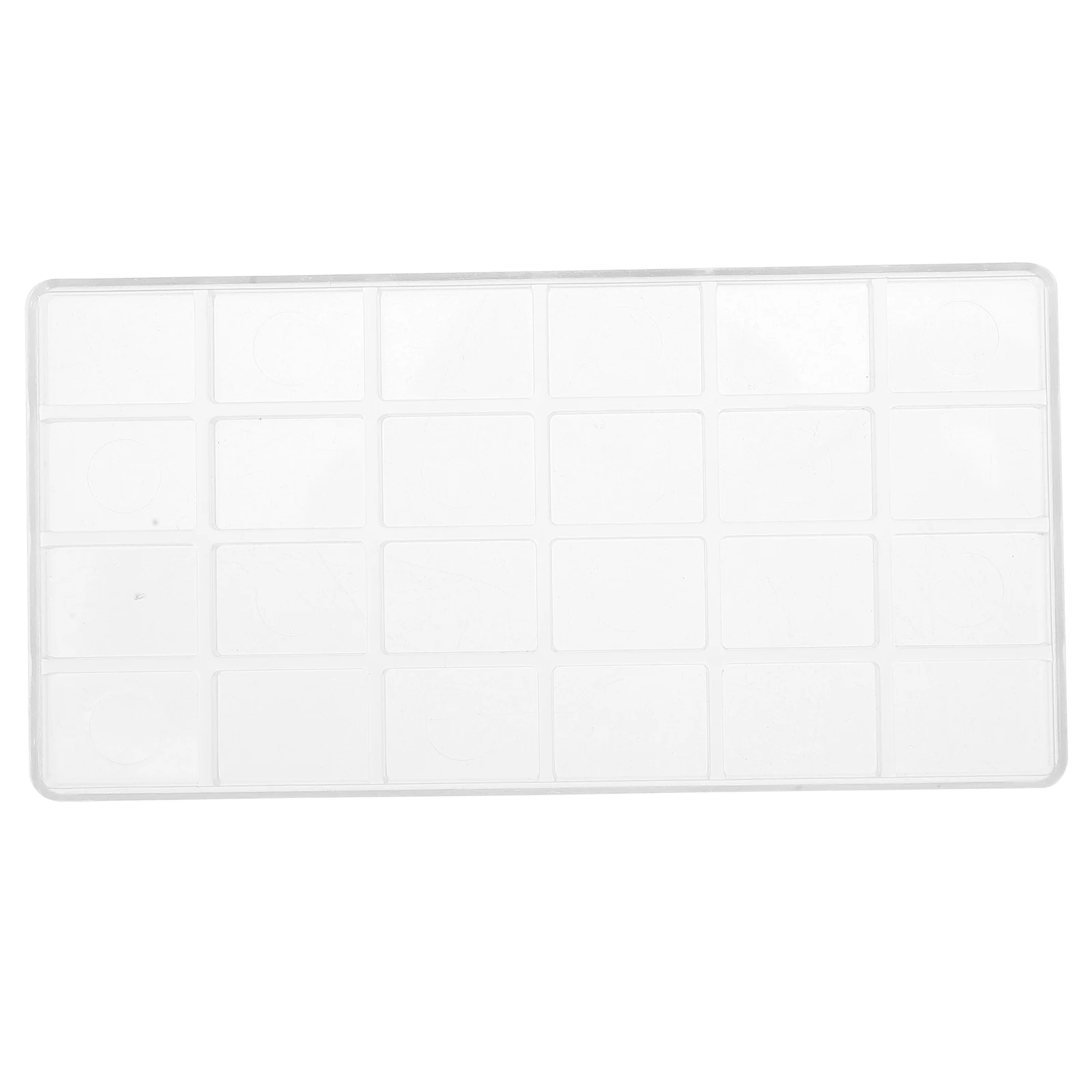 

Watercolor Paint Box Plastic Pigment Dispenser Case Travel Palette Spill-Proof Mixing Container Color Organizer for Artists