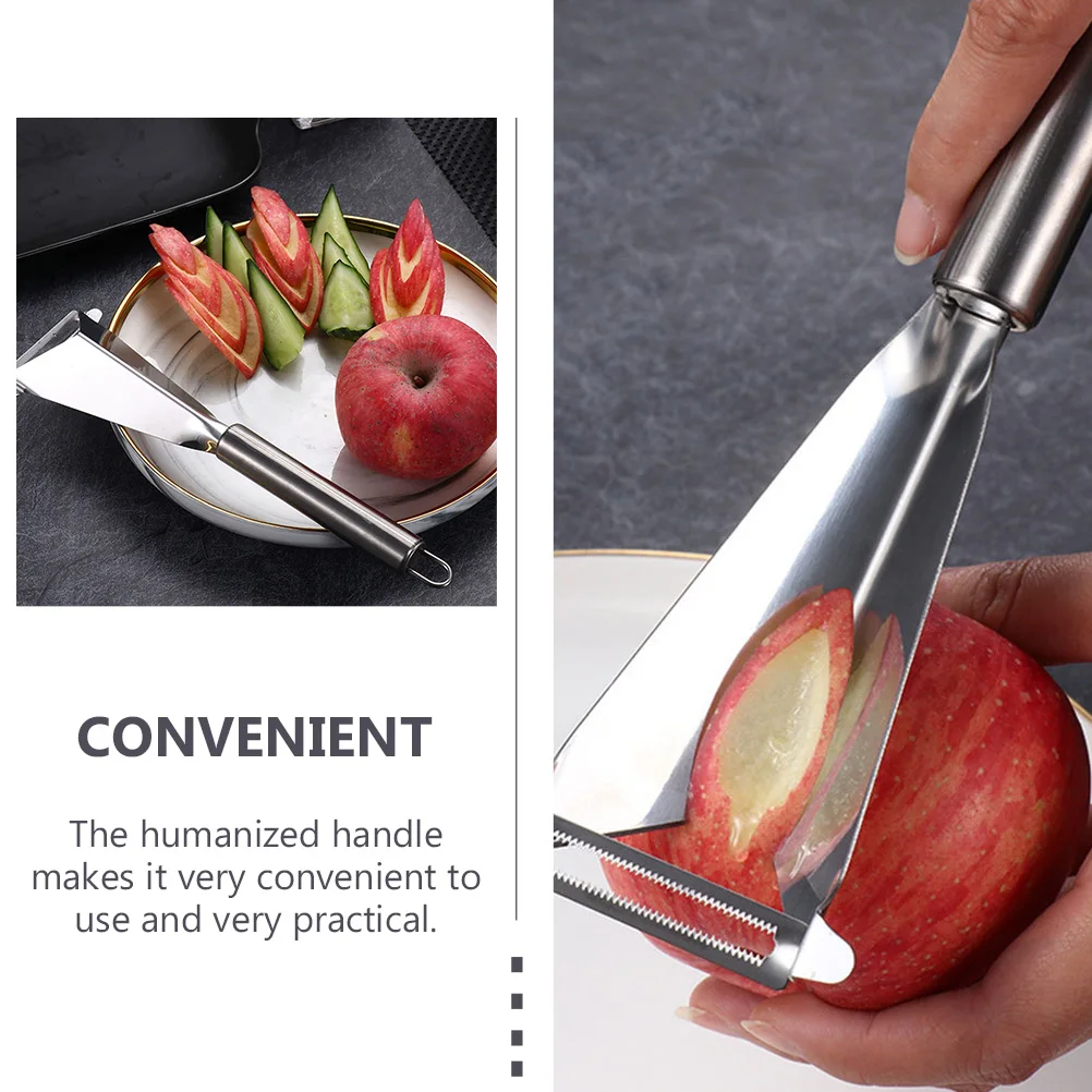 

3 Pcs Fruit Shaping Lightweight for Home Kitchen Fruit Shaping Kitchen Knives Tools