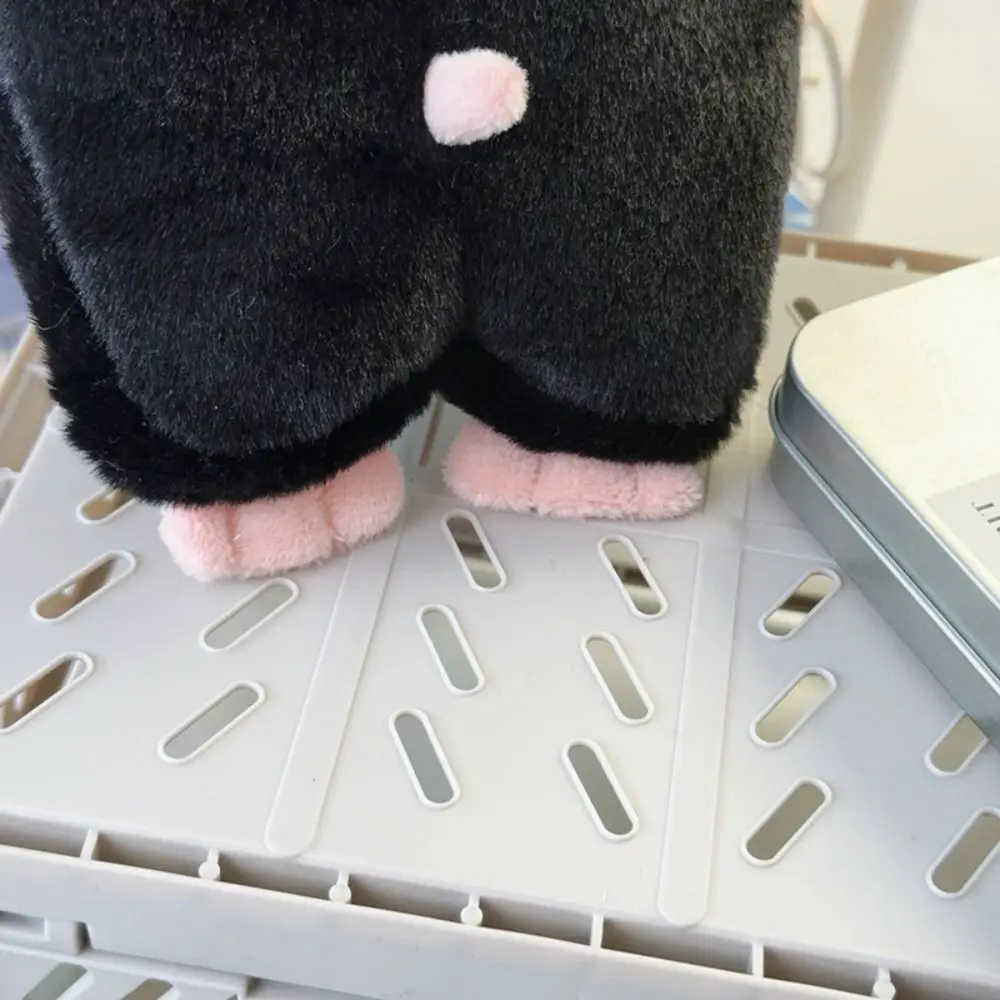 Durable 3D Mole Pencil Case Plush Cute Stationery Storage Bag Cartoon Large Capacity Stationery Case Middle School Student