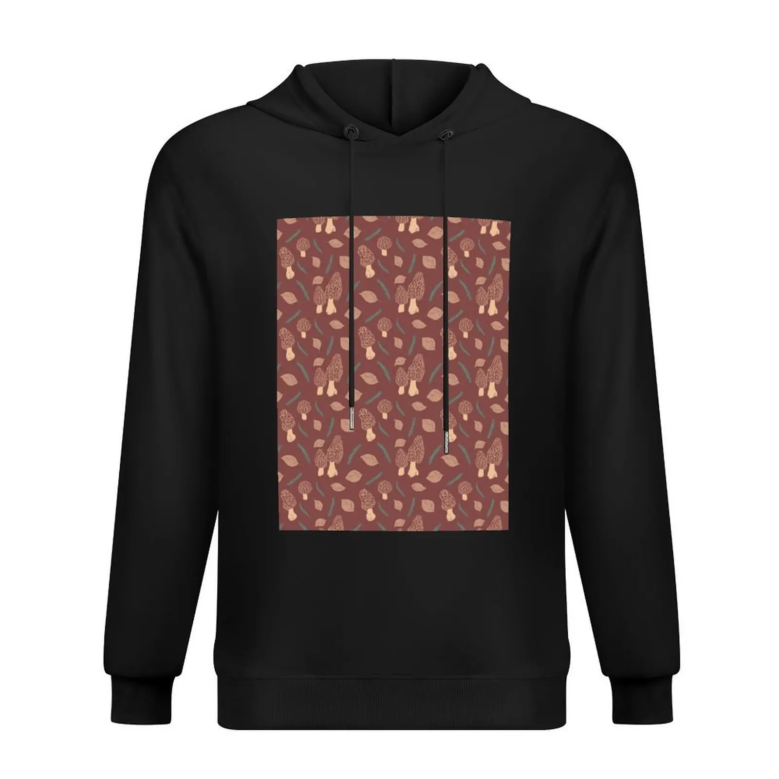 

Morel Mushroom Pattern Hoodie men clothes aesthetic clothing men's sweat-shirt set tracksuit