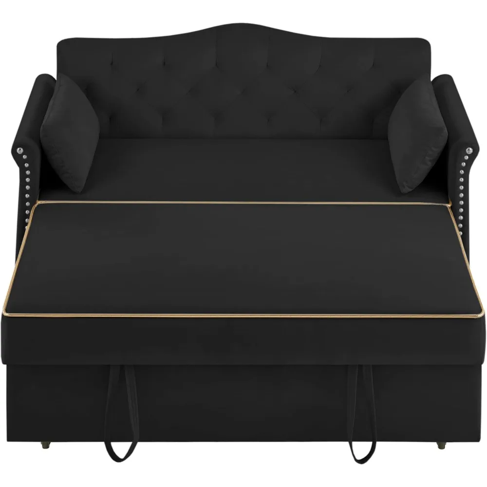 Диван-кровать-трансформер 57 с регулируемой спинкой, шезлонг, подушки, боковым хранилищем — стильное функциональное гостиное пространство