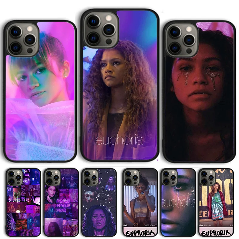 Euphoria Zendaya Phone Case For iPhone 14 15 16 13 12 Mini Max Cover For Apple 14 15 16 11 Pro Max 6S 8 7 Plus SE2020 Coque