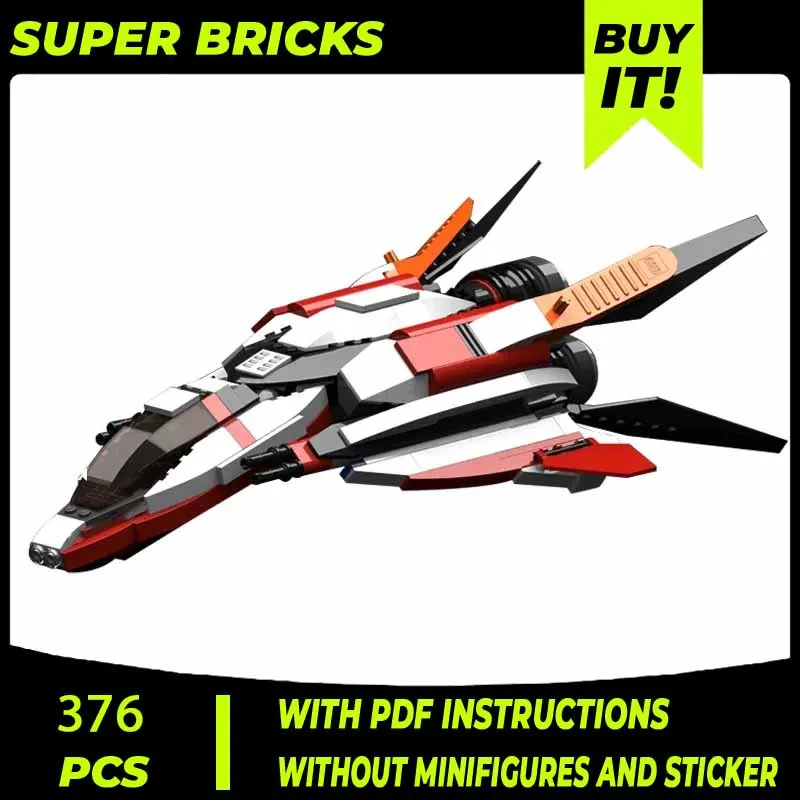 Moc Building Blocks Movie Model Executor Spacecraft Technical Bricks DIY Assembly Construction Toys For Child Holiday Gifts