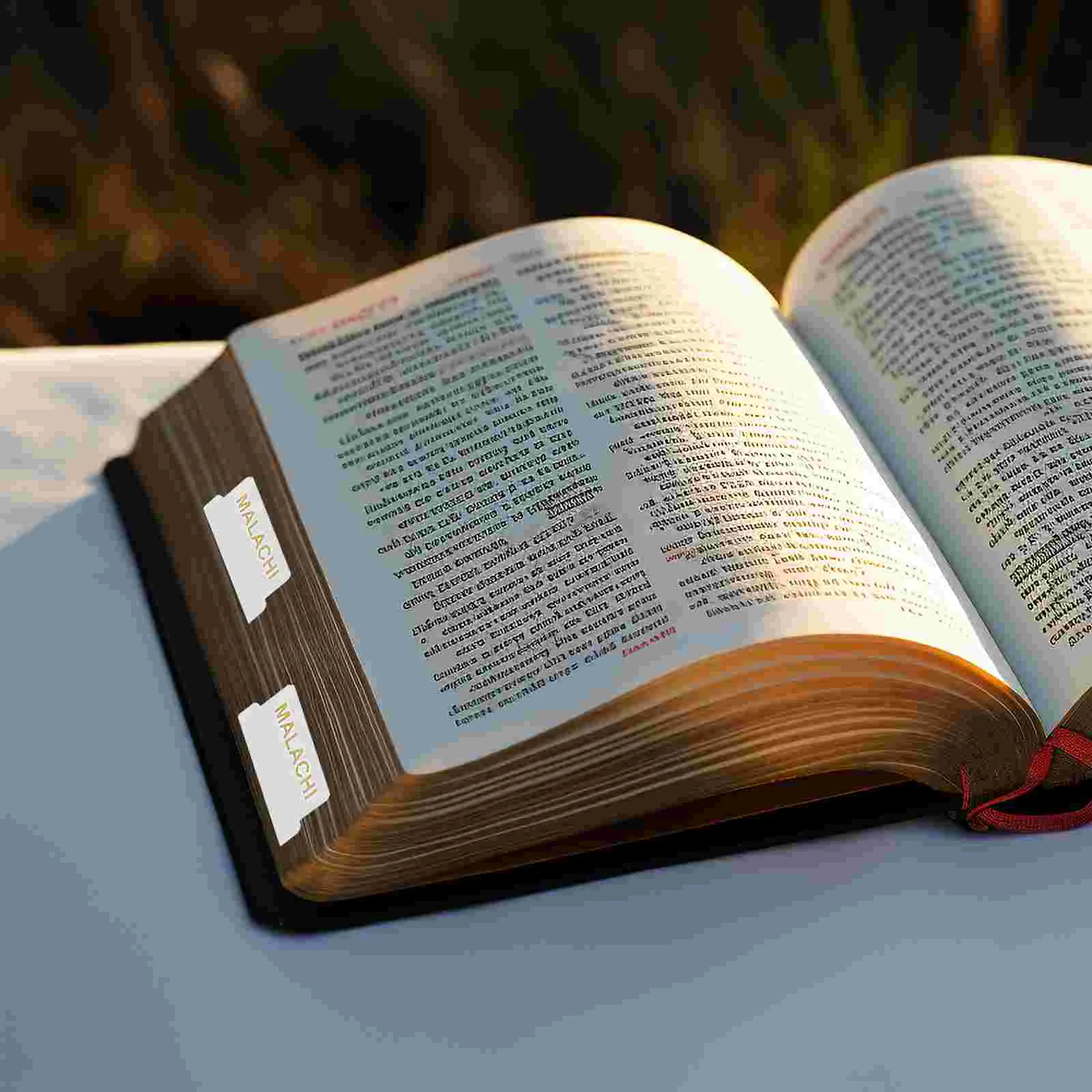 

10 Sheets Laminated Bible Index Tags Tabs Study Journal Highlighters for