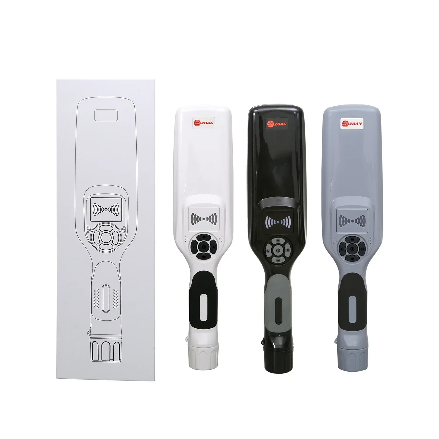 2025 High Sensitivity Handheld Metal Detector for Airport & Gold Factory Security ROHS/CE/FCC Compliant Inspection Tool