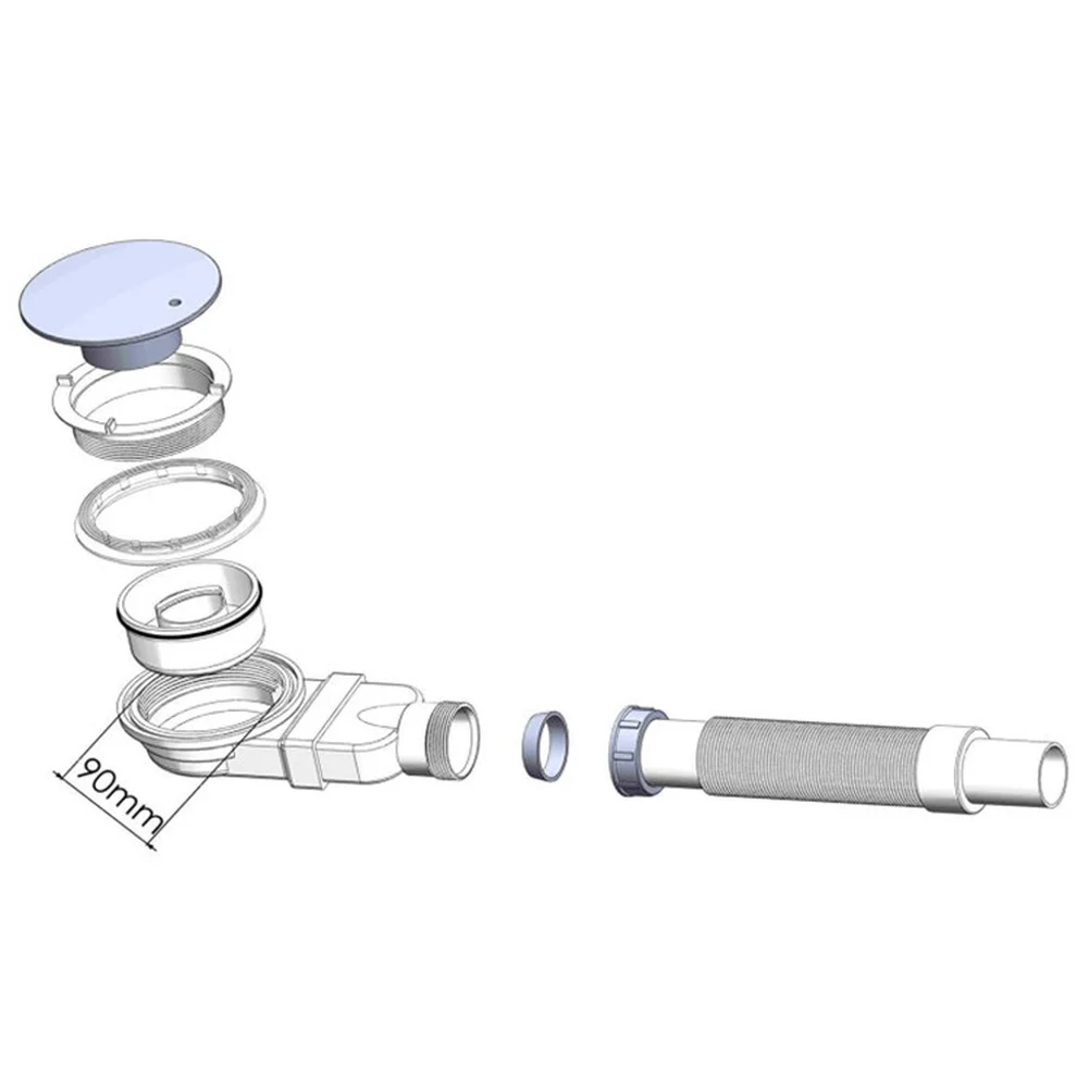 

Латунный сливной клапан для ванны с механизмом отталкивания, предотвращающий запахи, для стандартных ванн и деревянных ведер, 20,5 см