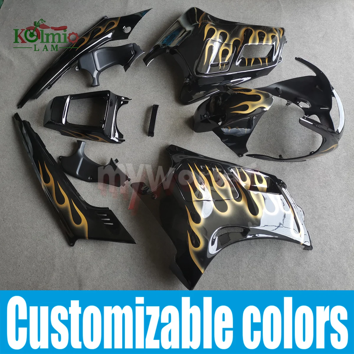 Fit For Honda CBR250 MC17 NC17 1987 Hurricane Fairing Set Bodywork Panel Kit CBR 250 CBR17 Motorcycle Accessories