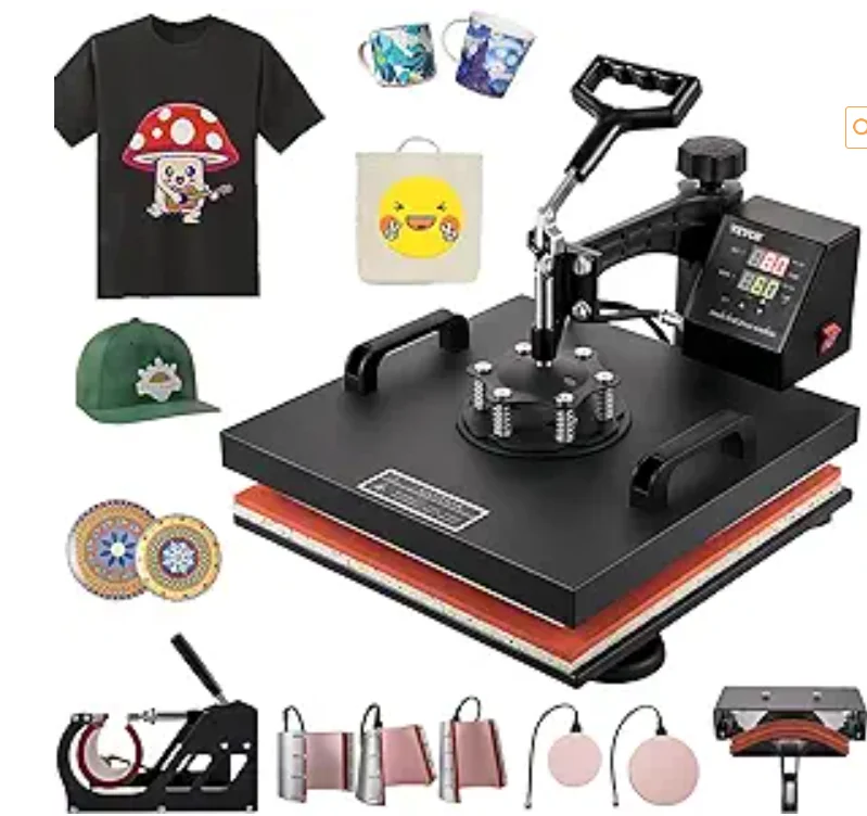 Preferential Price Heat Press Machine Combo Digital Multifunctional Sublimation Heat Transfer Machine