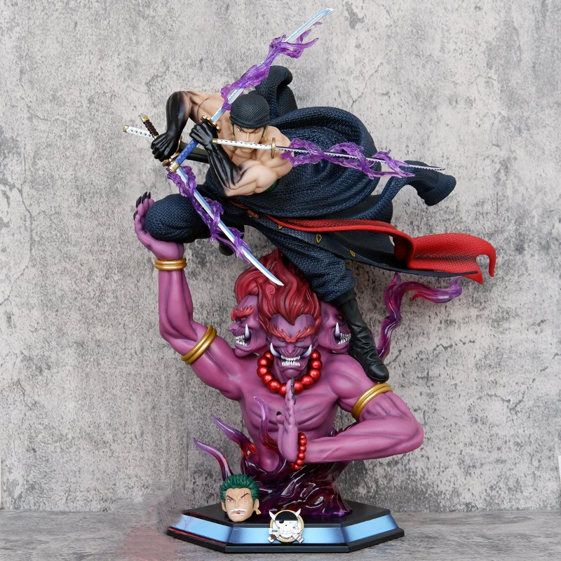 

Anime One Piece Roronoa Zoro Three-blade Sa-maximum Style: Asura 3 Knives Flow Ver. GK PVC Action Figure Statue Toys Doll Gifts
