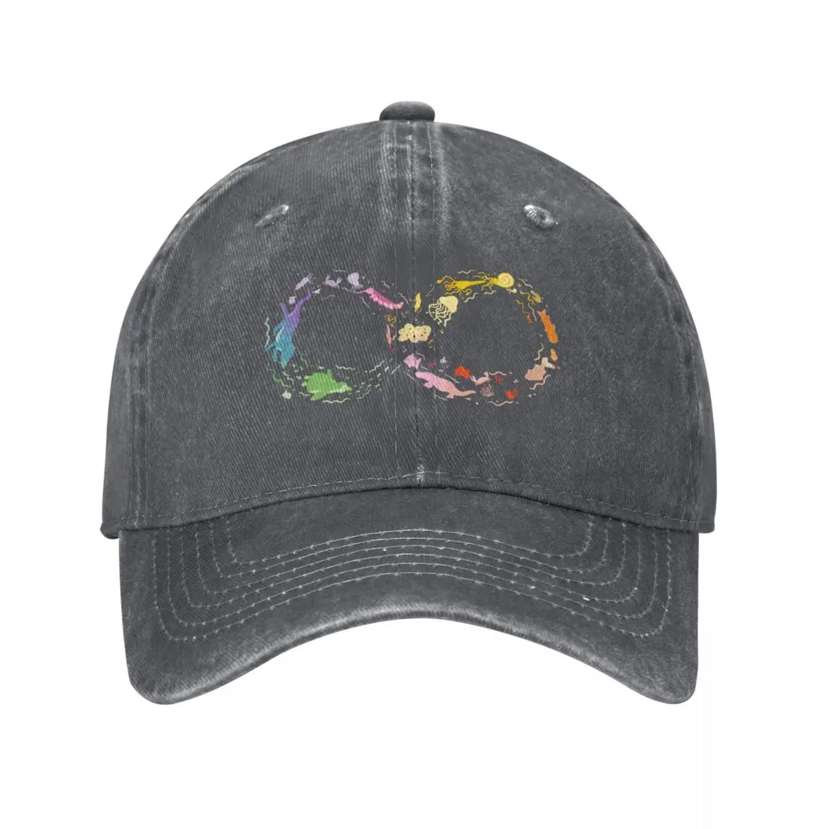 Palaeo-neurodiversity symbol Baseball Cap beach hat |-F-| Fashion Beach Men's Women's