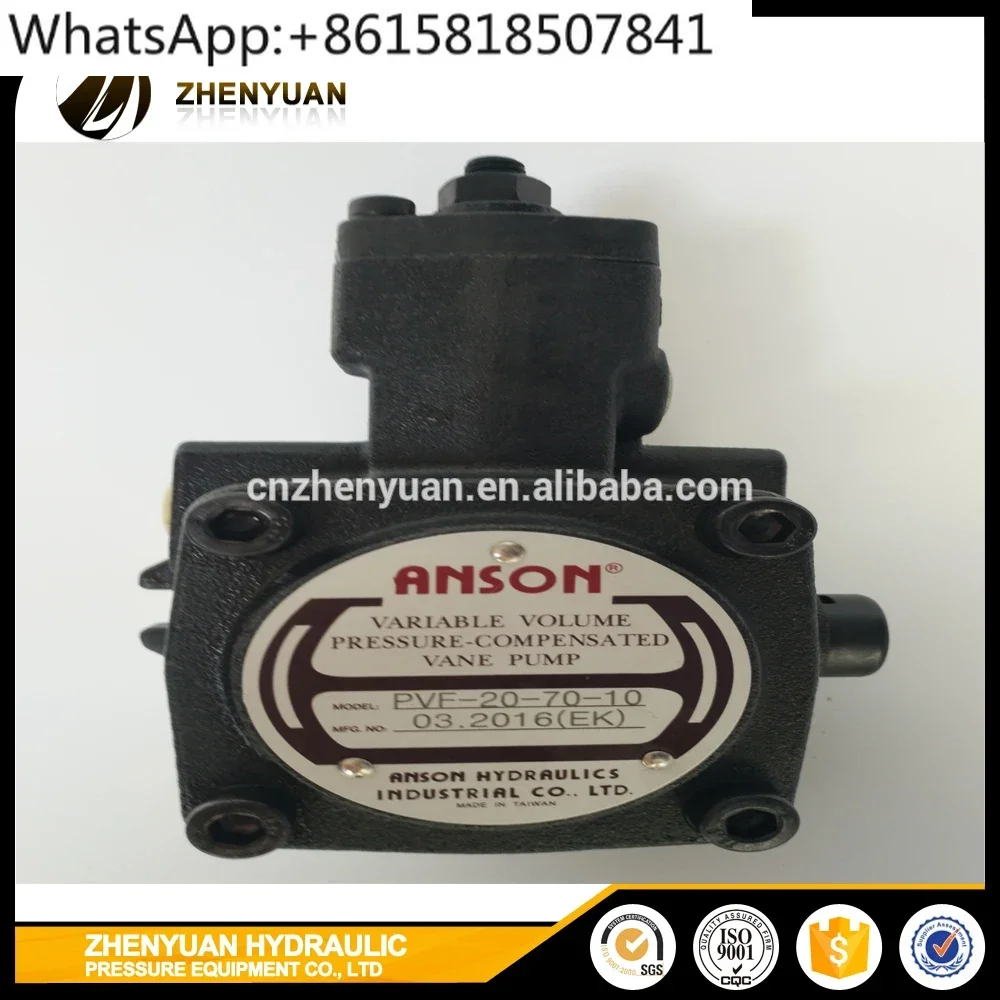 POWER SUPPLIER PVF-30-20/35/55/70-10S Taiwan ANSON PVF oil spline Variable vane pump