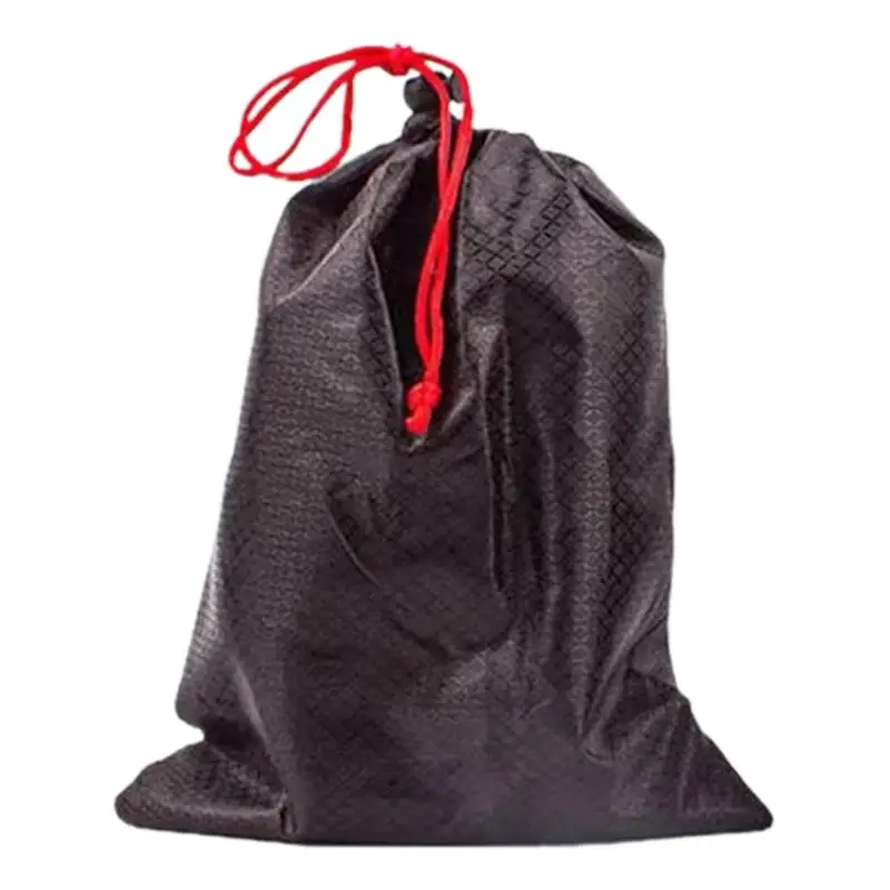 Drawstring Fishing Net Fishing Tackle Collection Bag Catching Netting Fishing Tackle Sturdy Net Fish Holding Bag For Wild