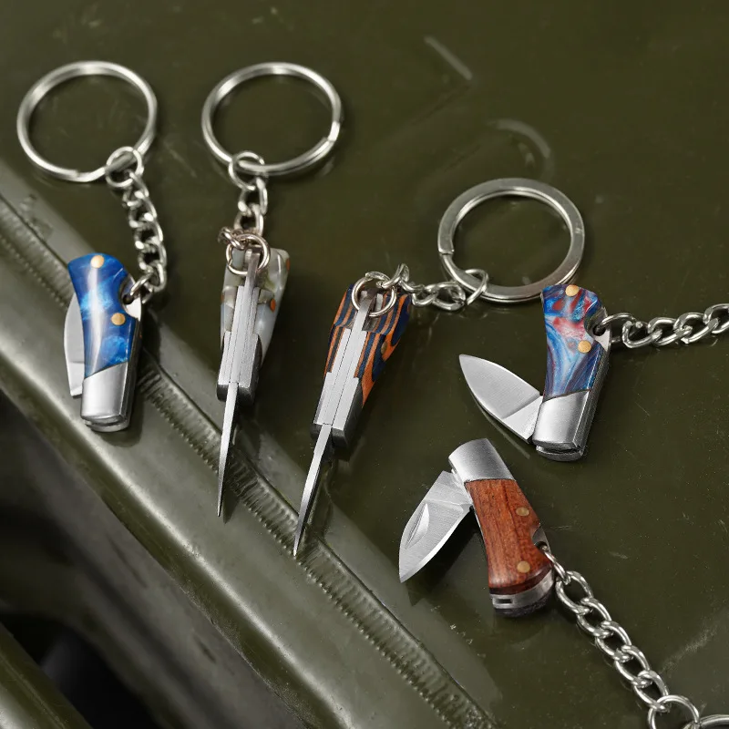 المفاتيح سكّين متعدّد الاستخدامات الصغيرة اكسبرس سكين المحمولة جيب سكين للفرد في الهواء الطلق Edc أداة مريحة فتح سكين القرطاسية #3
