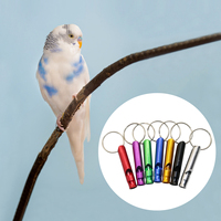 Pet Birds Training Color Whistle Parrot Pigeon Release Whistle Ultrasonic Dog Training and Anti-Lost Device Pet Supplies 7Pcs