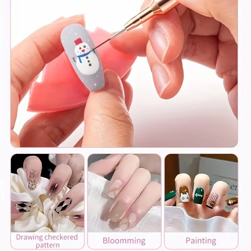 15pcs Professional Nail Art Br - огляд і ціна Nail Art Brush Set