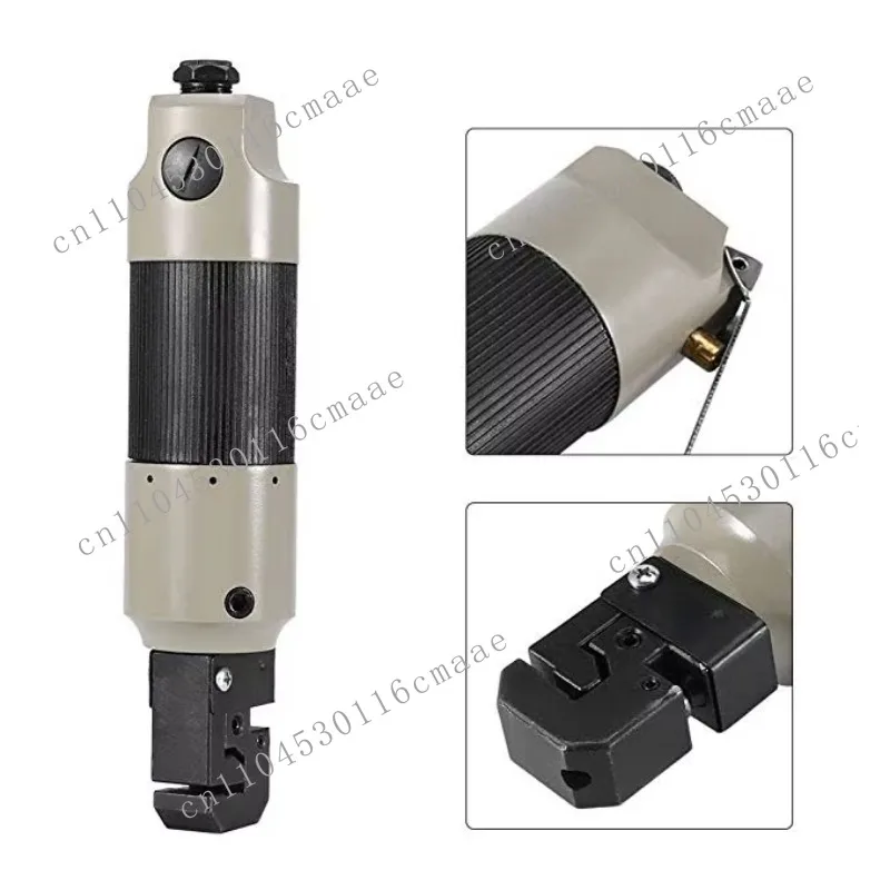 Pneumatic Stamping Flange Tool, Plastic Metal Drilling Straight 5mm Hole Stamping Folding Tool