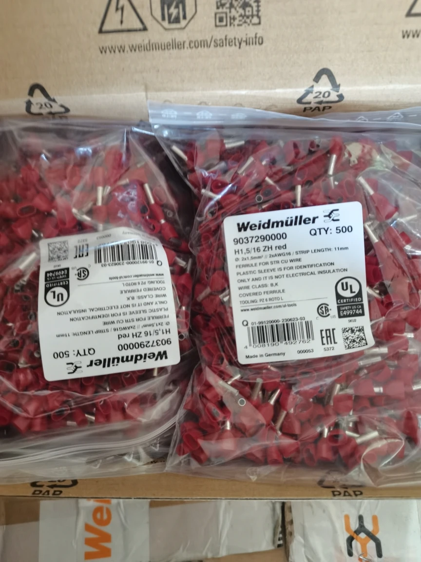 

New Weidmüller Terminal H1.5/16 ZH R (9037290000