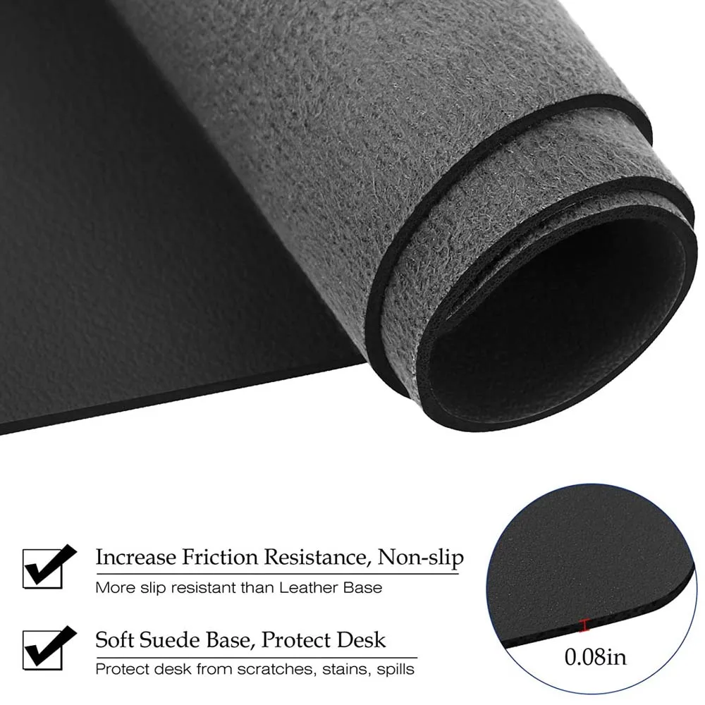 المحمولة لوحة الماوس الموضة بولي Leather الجلود الألعاب ماوس الفضاء سلسلة الكمبيوتر المحمول الجدول الحصير الكتابة مقاوم للماء Mause منصات