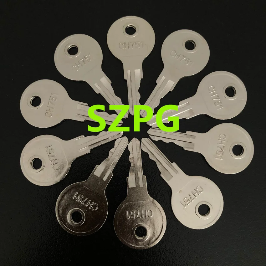 5/10/20PCS Universal Key CH751 Compatible With Multiple Locks RV Campers Doors T-Handles Pickup Shells Tool Boxes