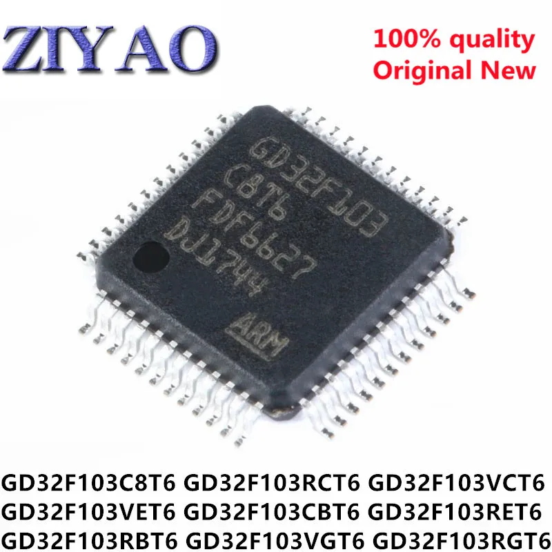 5PCS STM32F072C8T6 STM32F072CBT6 STM32F072 QFP-48 Em Estoque