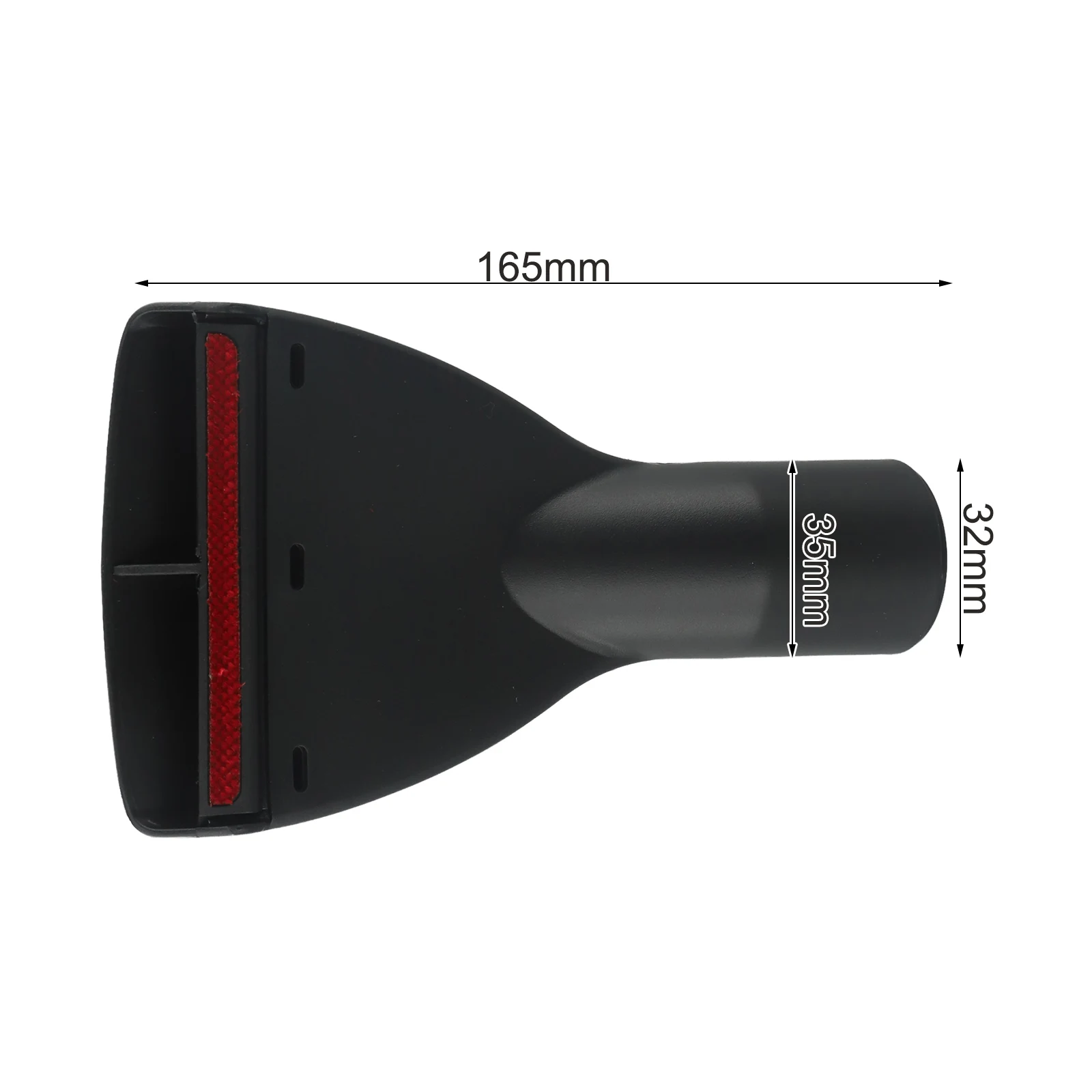 Инструмент для удаления пыли, щелевая насадка подходит для пылесоса с ручкой 35 мм, щелевая насадка из пластикового материала для пылесосов