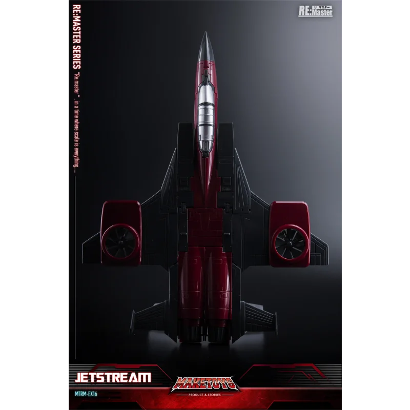 [IN VOORRAAD] Transformatie Maketoys MT MTRM-16 Thrust Jetstream MTRM-17 Ramjet Booster Action Figure met doos