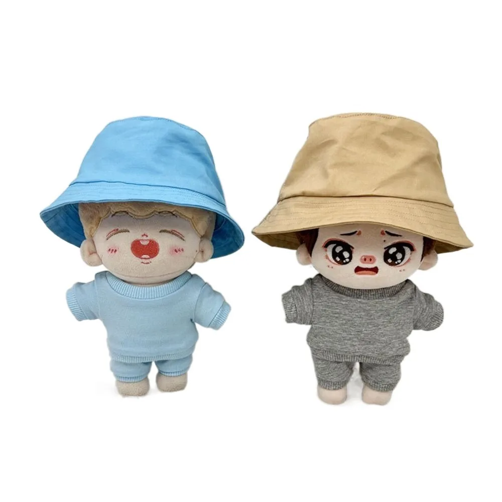 10cm 20cm Cotton Dolls Color Fisherman Hat Same Style As Celebrities Cute Miniature Bucket Hat Mini Lovely Cotton Doll Hat