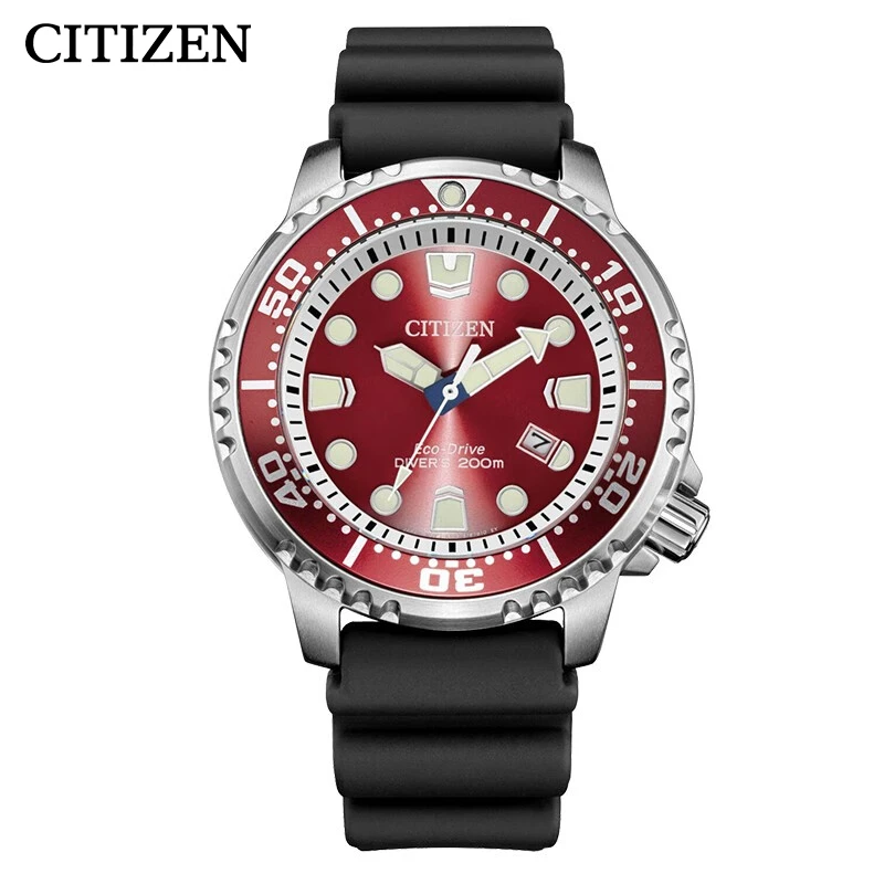 CITIZEN Original Japanese watch Eco-Driver Fashion Luminous 20Bar Waterproof Leisure Watchs dive watch BN0159-15X