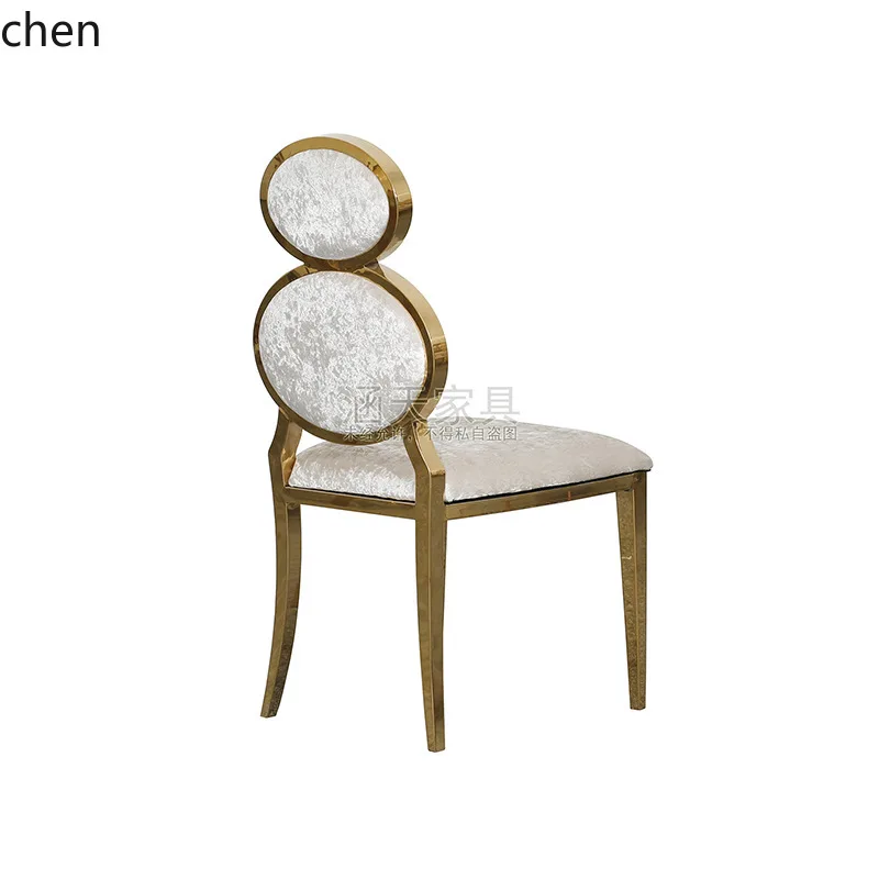 YFY  Stainless Steel Number 8 Large Dining Script Murder Mystery Table and Chairs for and Home Use