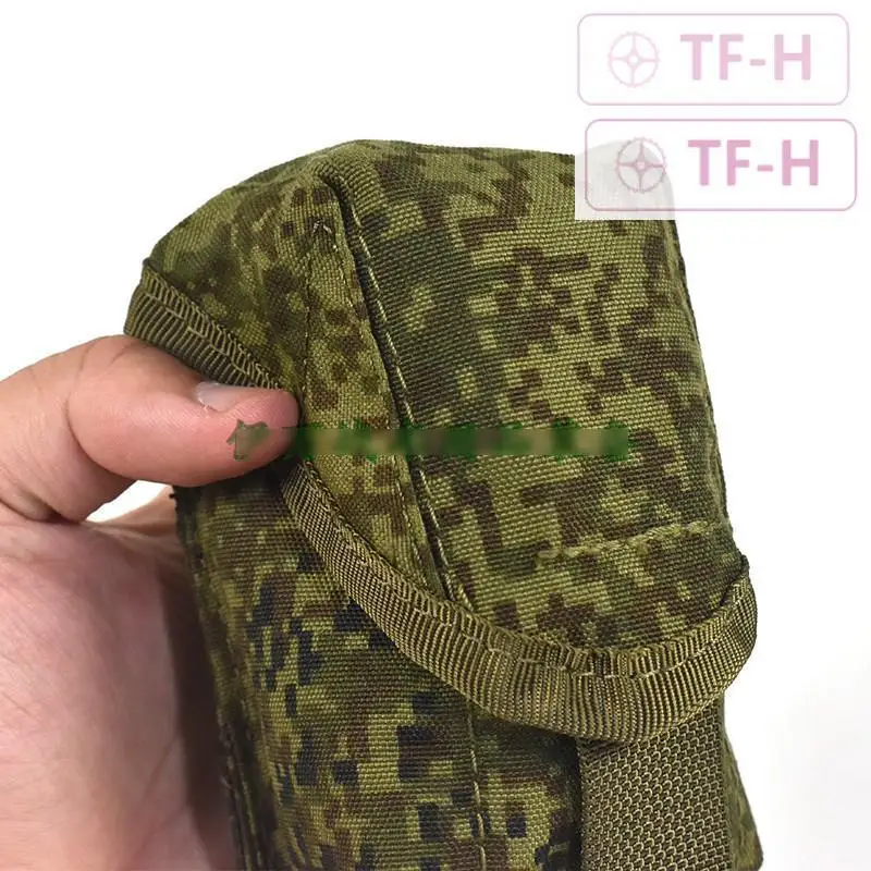 Hunting Tactical 1000D Russian Army 6SH117 Carrying Kit Mag Magazine Pouch Flash Bang Accessory Bag EMR/Ruins Green/Army Green