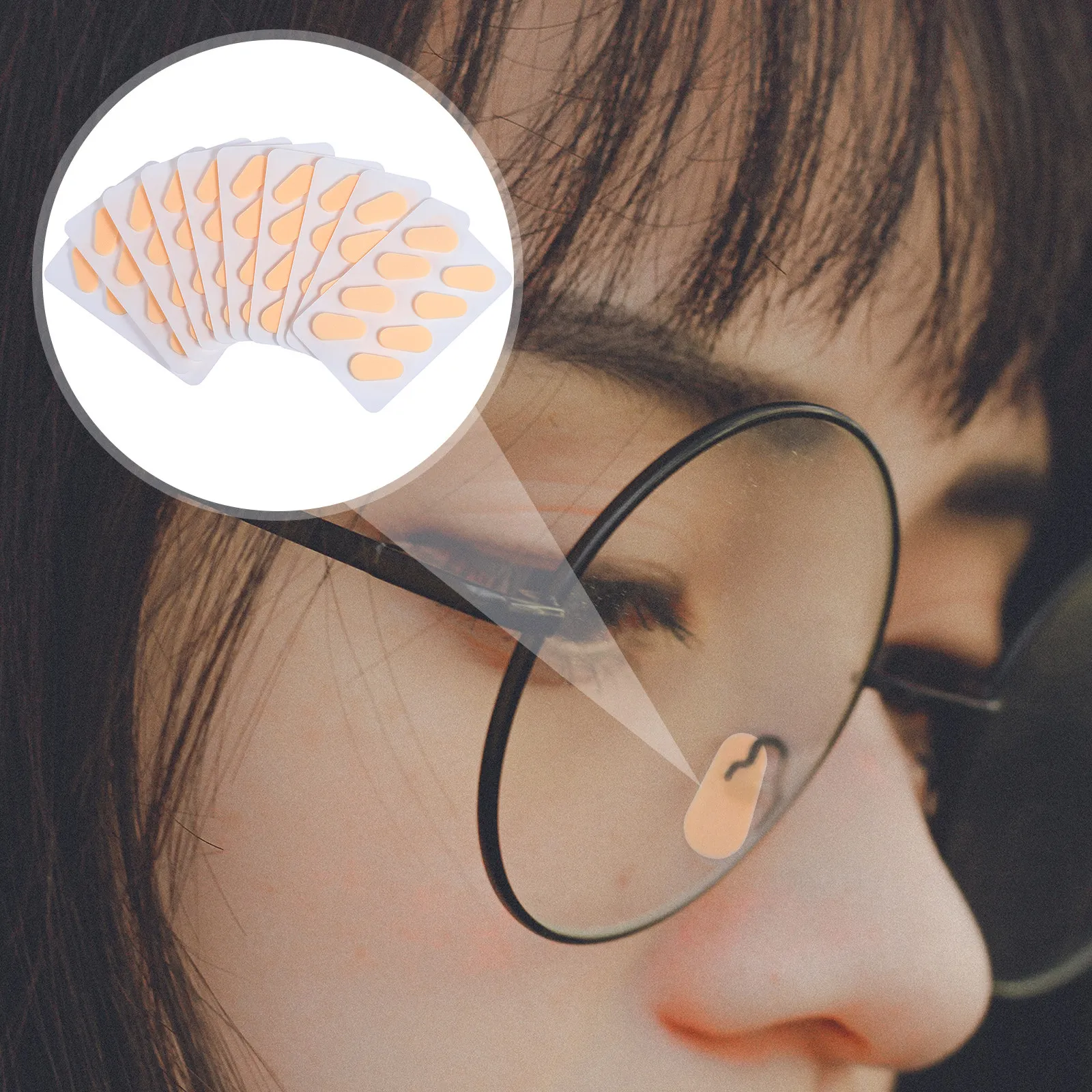 

Sponge Nose Pads For Eyeglasses Sunglasses Anti-Skid Comfortable Nose Cushion Replacement Plastic Plate Frames Safety