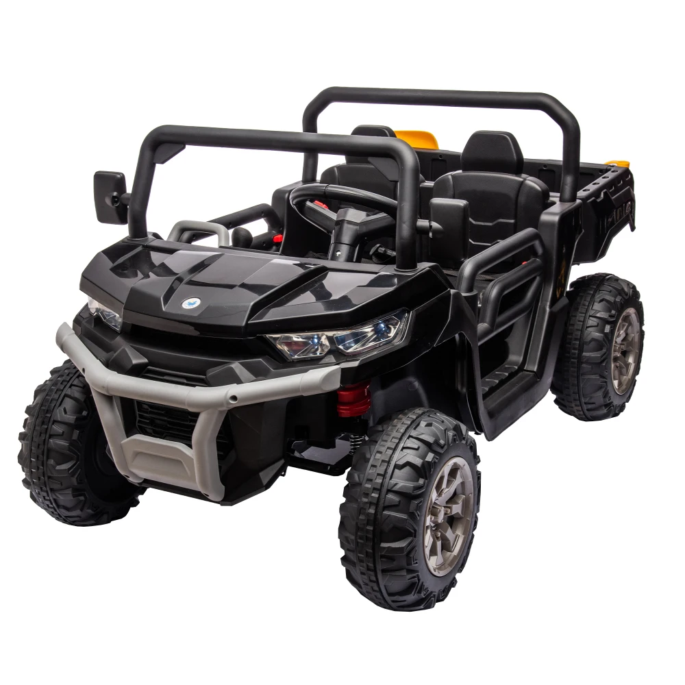 

24V Ride On Truck 2 Seater Ride On UTV with 2x200W Motor Ride On Dump Truck with Dump Bed/Shovel Ride On Car