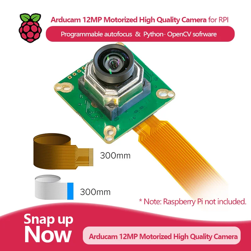 Arducam 12MP 477P motorisierte Fokus-Kamera von hoher Qualität für RPI