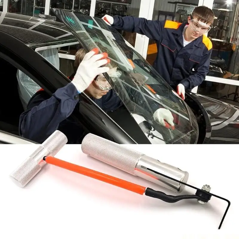 

J0MA Window Glass Removal Knife Remover Nonslip Handle Grip Windshield Disassembly