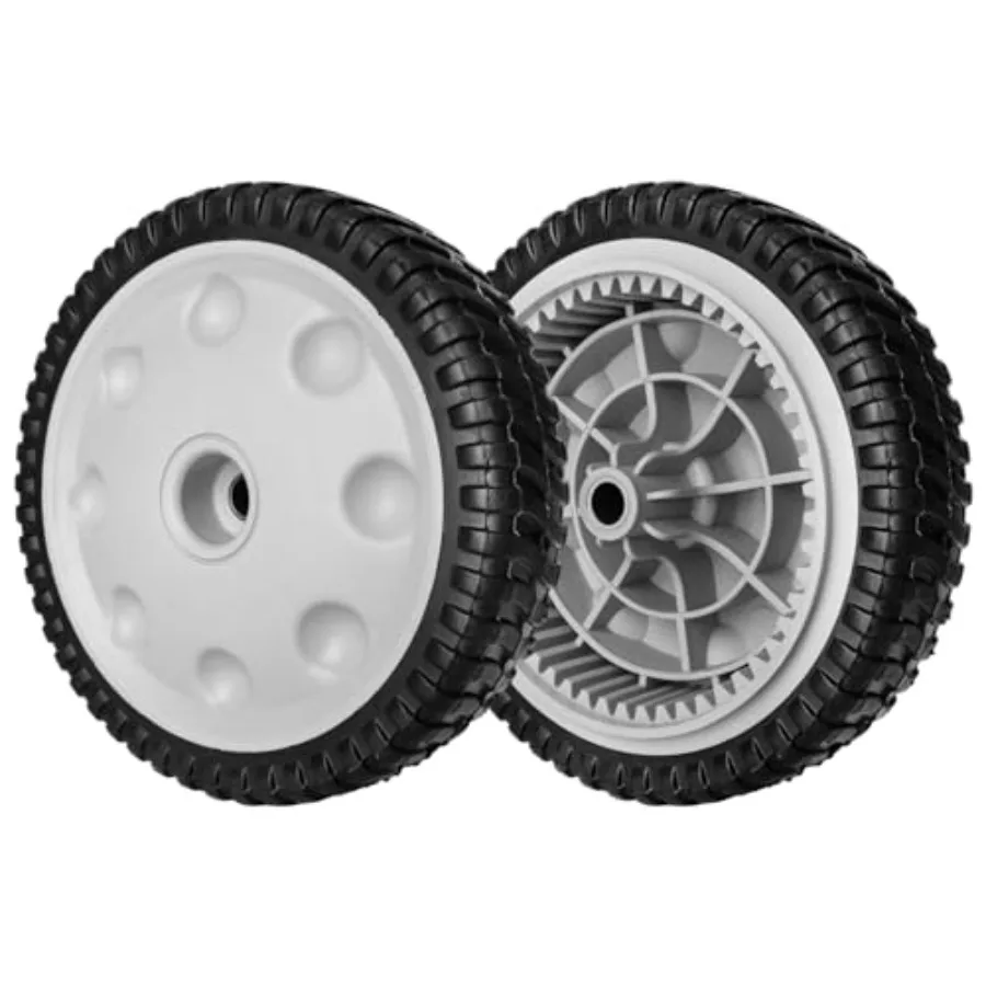 Front Drive Wheels Fit for Troy Bilt TB240 Mower - 8 Inch Wheels Tires for Troy Bilt Tuff Cut 210 230 Craftsman Self Propelled