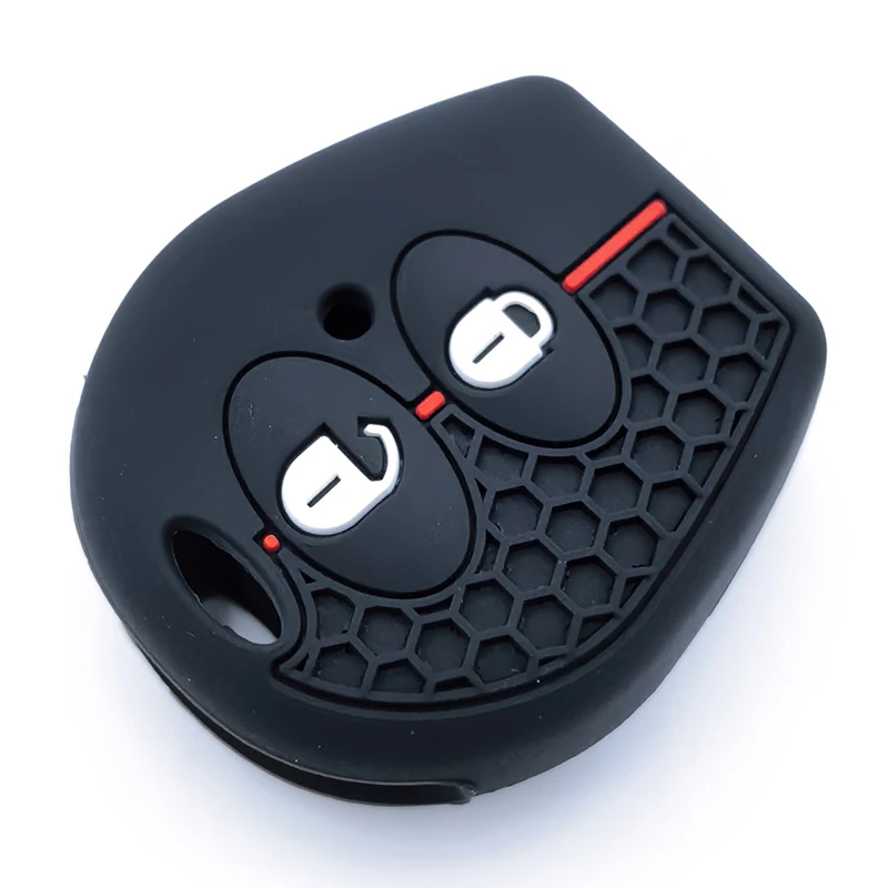 2 أزرار حافظة مفاتيح سيليكون للسيارة حماية لشركة فولكس فاجن بولو جولف باسات بورا جيتا شاران سكودا اوكتافيا سيات ليون إيبيزا كوربودا #4