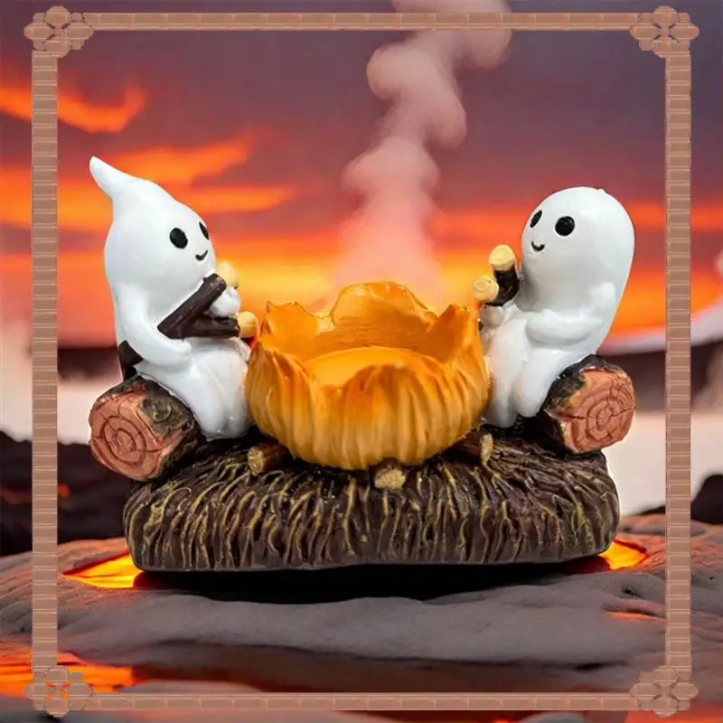 24-Hour Delivery Ghost Candle Holder Decorative Stand Without Candles, Halloween Home Decoration, Ghost Design, Perfect For Spoo