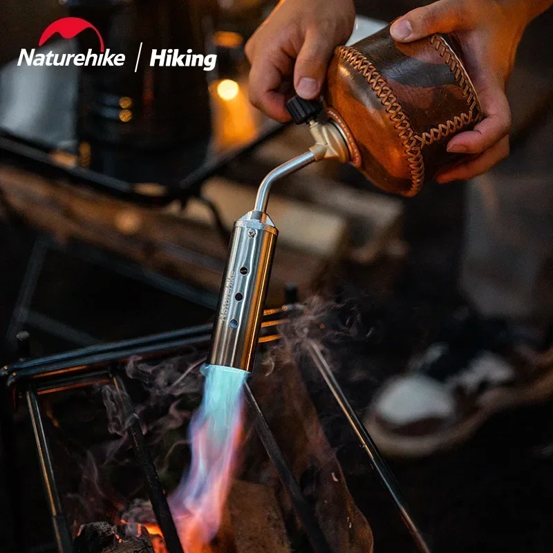 Naturehike Stove Igniter Gun Set Outdoor Picnic BBQ Portable Camping  Gas Tank Ignition Head Multi-function Ultralight Equipment