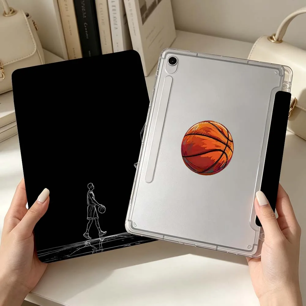 Love Basketball Soft For Samsung Galaxy Tab S6 S7 S8 S9 S10 A8 A9 A11 Lite FE Plus 3Y Tablet Case