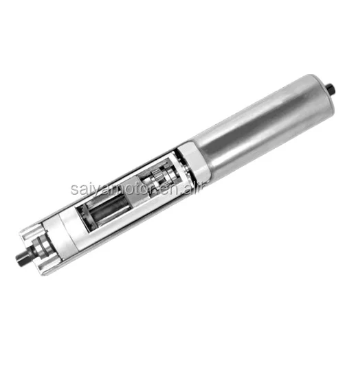 DC 24/36/48V Single-phase AC 220V Permanent Magnet Speed Control Brushless Drum Motor Roller for Packing Line