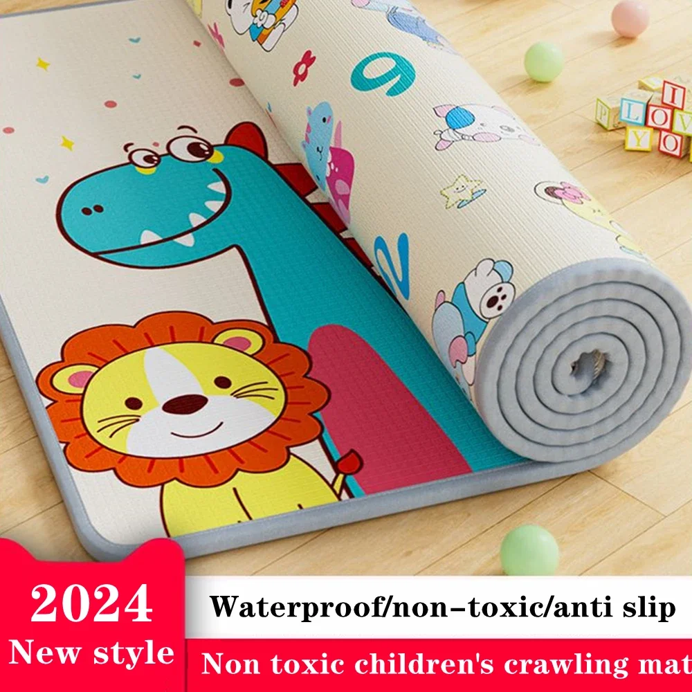 

Baby Play Mat 2024 Kids Developing Mat EPE Foam Gym Games Play Puzzles Baby Carpets Toys for Children's Rug Soft Floor Yoga Mats