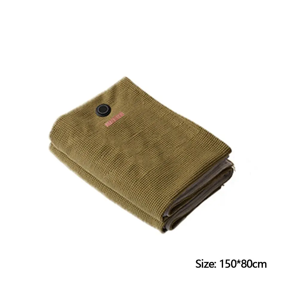 ทนทานสวมใส่ USB ผ้าห่มอุ่นไฟฟ้า 3 ระดับความร้อนแบบพกพาผ้าคลุมไหล่ล้างทําความสะอาดได้ขาฤดูหนาว