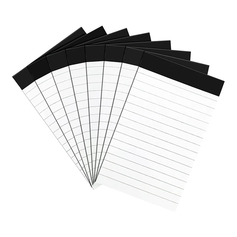 

Note Pad Refills 7.62 X 12.70 Cm Memo Small Notebook Writing Pads, 30 Each, Narrow White, 15 Lined Paper Per Notebook