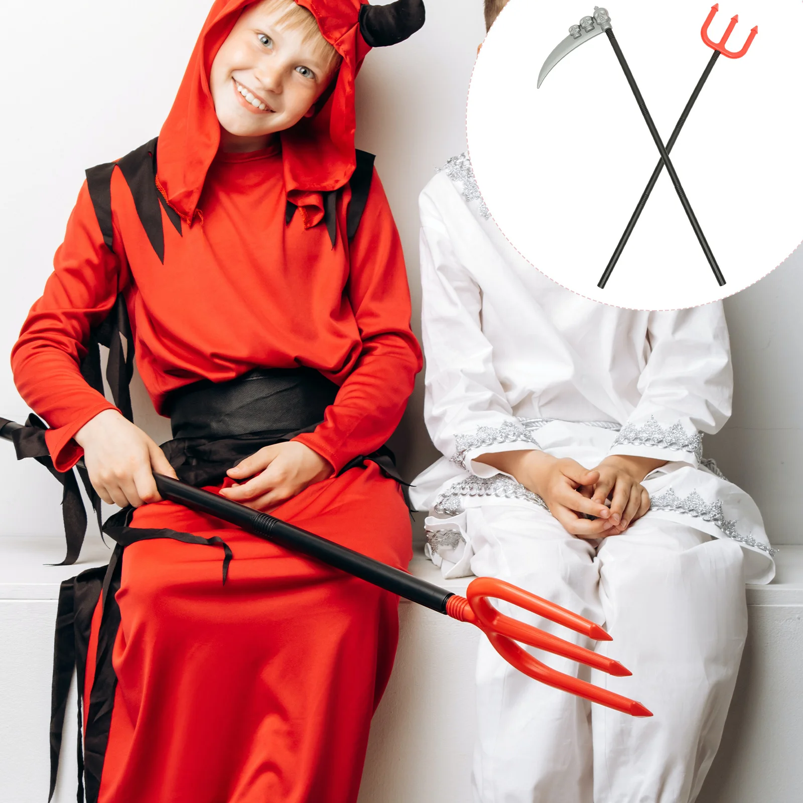 

2 шт., реквизит для трости на Хэллоуин, декоративные аксессуары для костюмов, легкий костюм для косплея, вечерние наряды, принадлежности для фотосессии