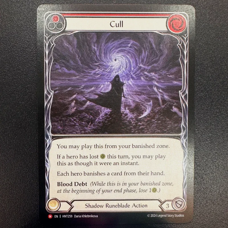 Flesh and Blood NON FOIL Proxy Cards For Entertainment Games FAB