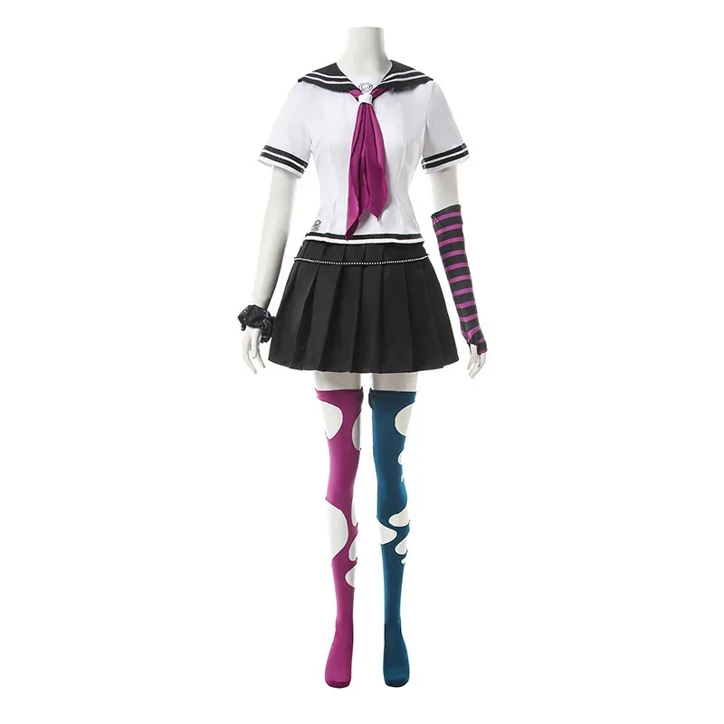 Anime Dangaronpa Mioda Ibuki Cosplay Women's Dress Uniform Sailor's Suit Halloween Carnival Party Carnival Costume