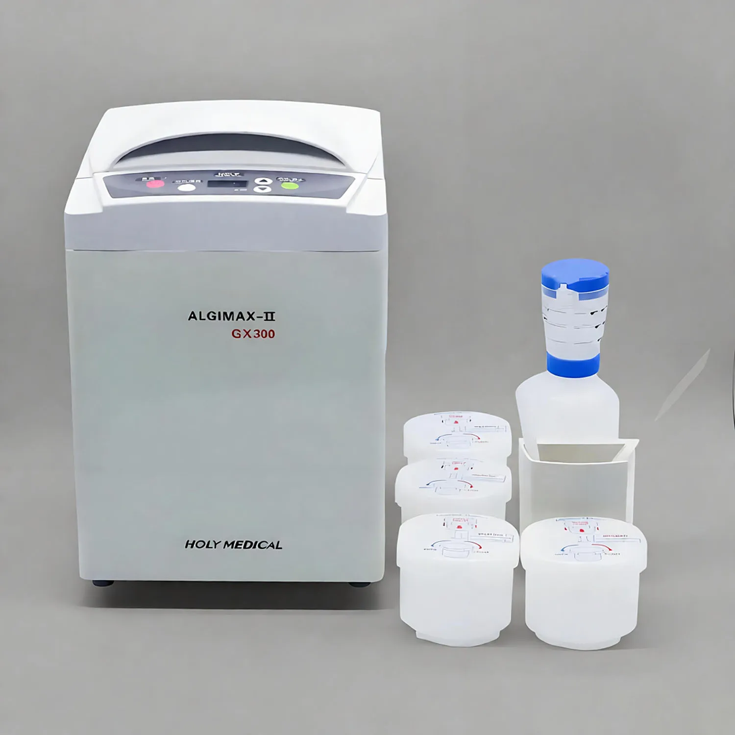 400W Dental Lab Centrifuge Alginate Mixer Blender 3400RPM Algimax II GX300 Impression Material Mixing Machine