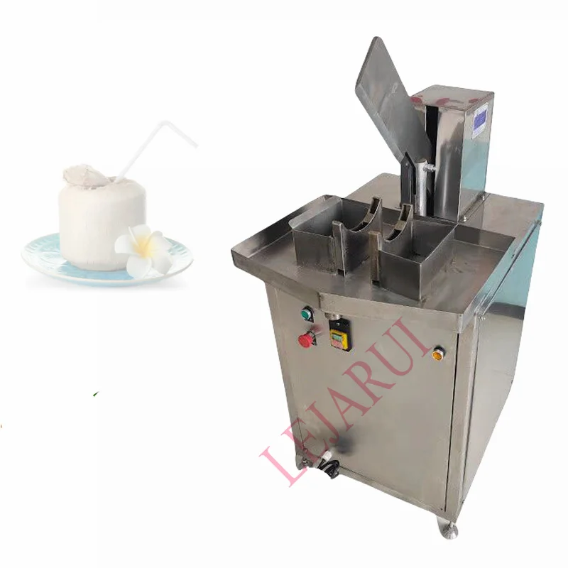 Full Automatic Coconut Hole Opening Machine Coconut Open Shell Machine Electric Coconut Opener Machine